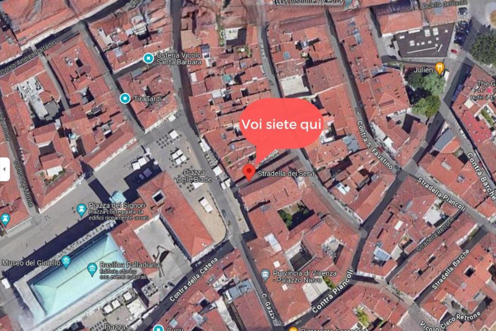 Suite Palladio Centro Vicenza A 2 Passi Da Piazza Dei Signori Check-In Veloce Esterno foto